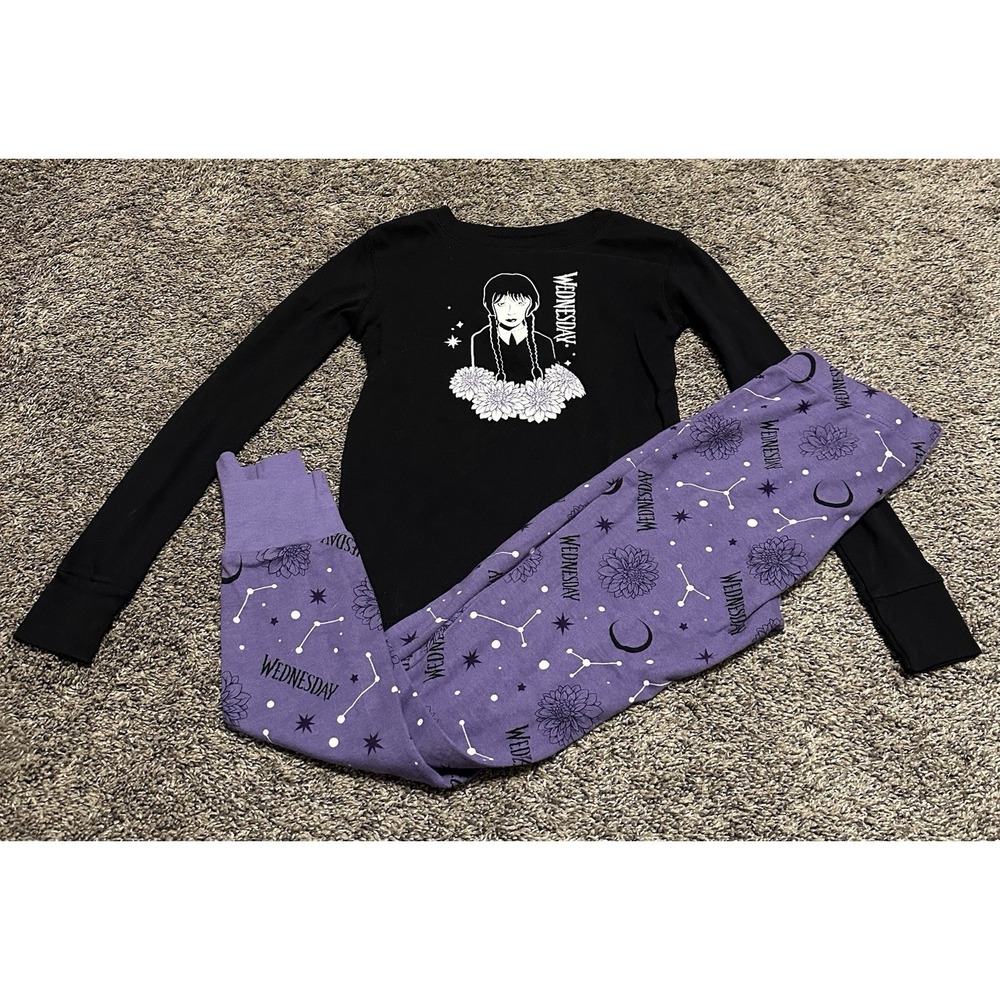 Girl's Size 10 - Wednesday Addams PJs
